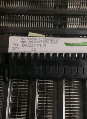 AMP安普连接器6450171-5 MBXL R/A RCPT 24S+12HDP 深圳仓储