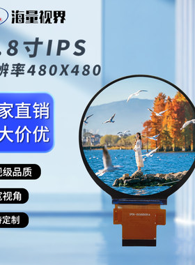 京东方2.8寸IPS圆形液晶显示屏