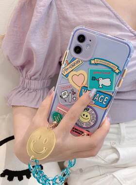 太阳花手带iPhone 11手机壳适用于苹果XSMAX软壳DIY8P保护套11Pro