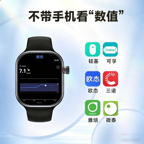 糖动态智能手表可插卡NFC