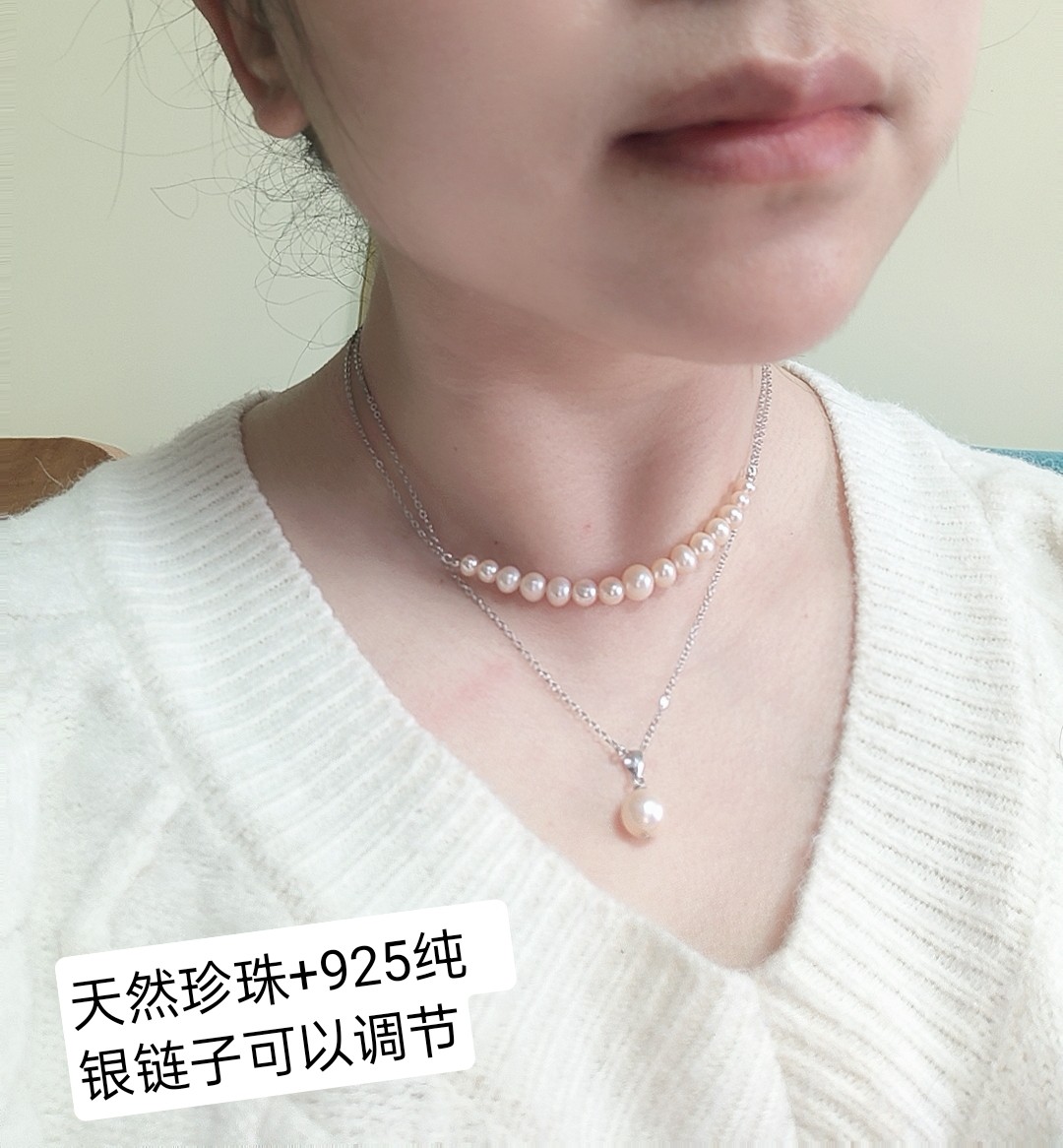 银项链女甲状腺术后遮挡玛瑙ins