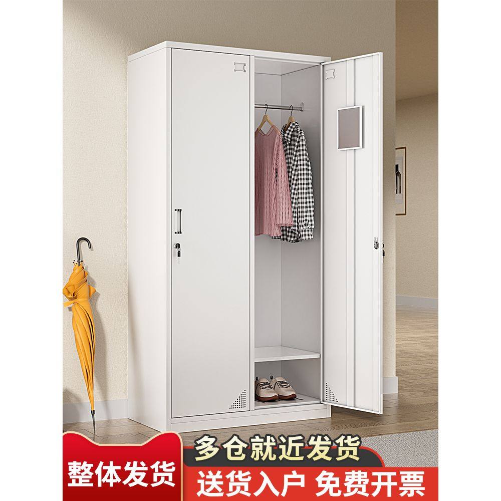 二门更衣室柜员工储物学生书包铁皮柜车间游泳馆换衣柜商用鞋柜子,商业/办公家具,办公储物柜,淘宝优惠券,粉丝福利购,淘宝优惠卷