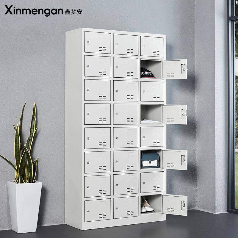 二十四门更衣柜钢制铁皮更衣储物存包碗柜鞋柜职员宿舍换衣带锁柜,商业/办公家具,办公储物柜,淘宝优惠券,粉丝福利购,淘宝优惠卷