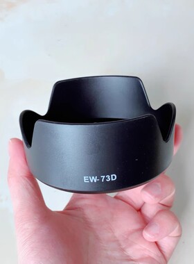 EW-73D遮光罩 适用佳能18-135mm IS USM镜头相机77D 80D配件67mm