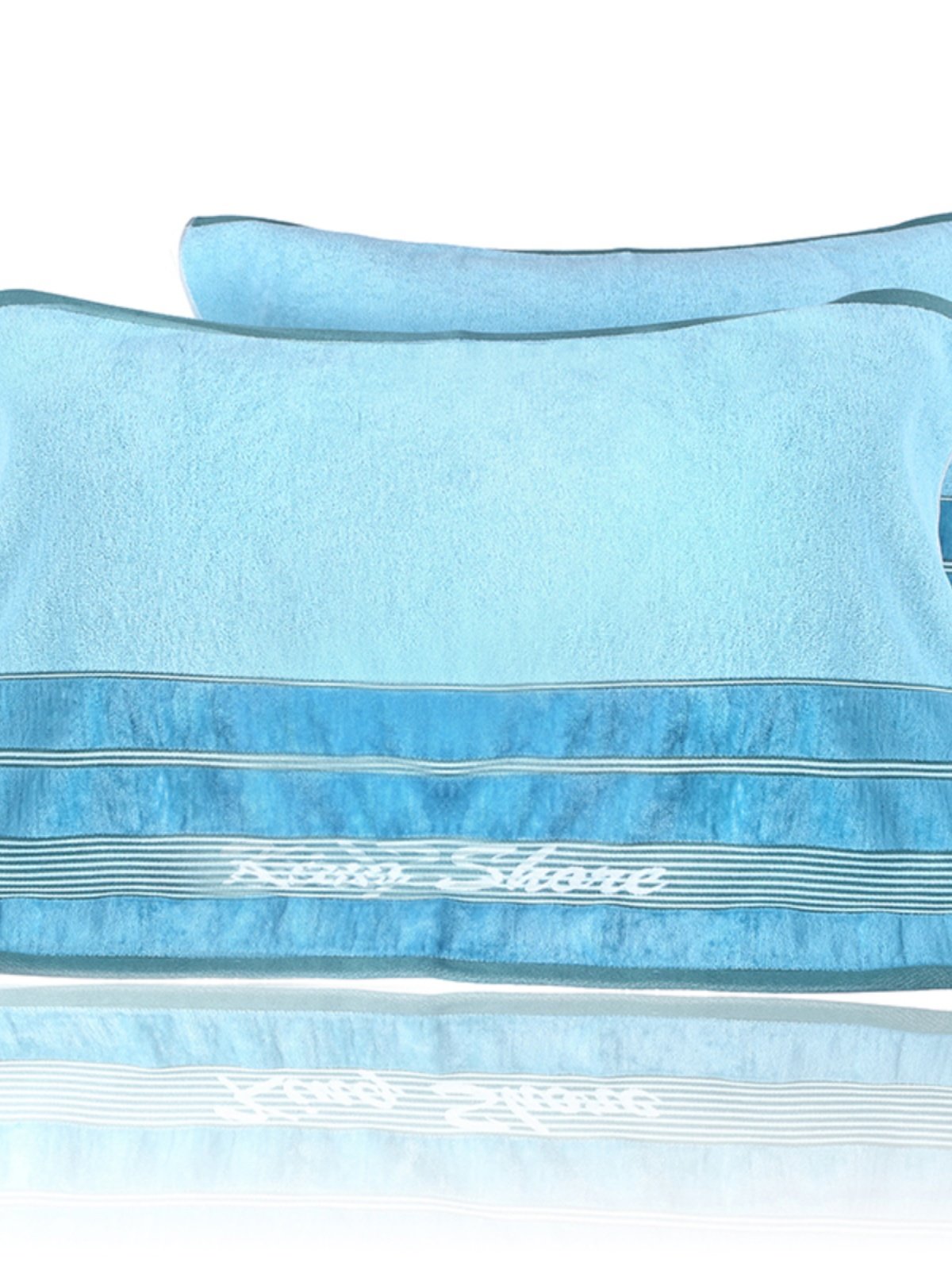 金号正品枕巾纯棉加厚加大一对装成人情侣欧式高档100%全棉枕头巾