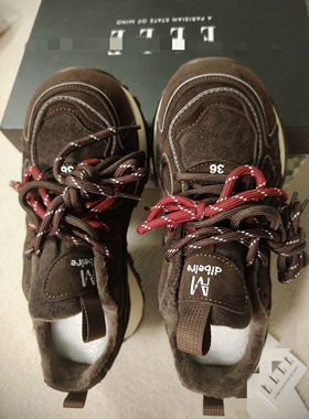 E*LLA gao版加绒老爹鞋 主要是配色鞋型太好看了 内增高 品质也好