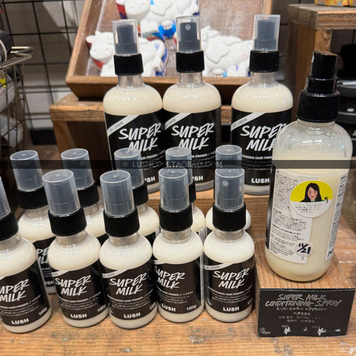 燕麦lush喷雾护发素Milk滋润修复