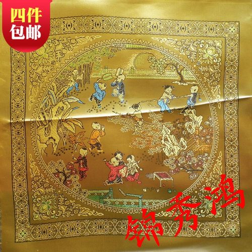 娃衣高级服装清明上河图织锦缎