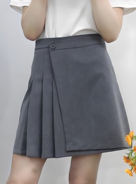 NN | 2025夏季新款百褶裙短裙女短裙显瘦半身裙子一步裙西装裙