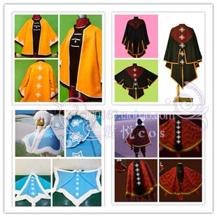 君悦Sky光遇梦想 道袍 瑞雪 雪花 围巾 渐变红绒cos斗篷 合集