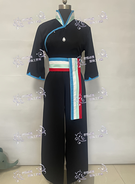 君悦Sky光遇Cos服光之子新版染色彩虹武士裤古风COSPLAY服装定制