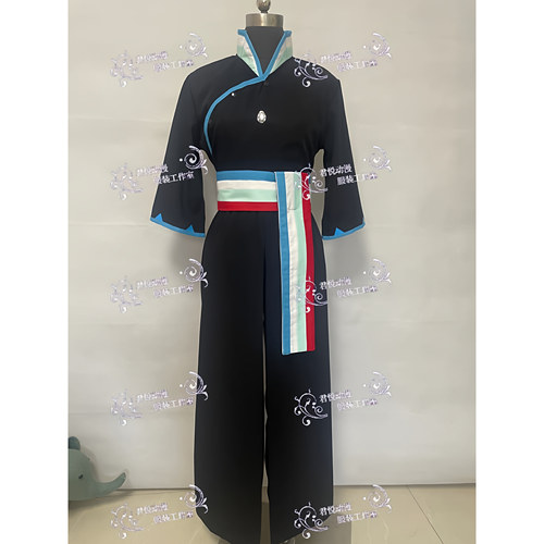 君悦Sky光遇Cos服光之子新版染色彩虹武士裤古风COSPLAY服装