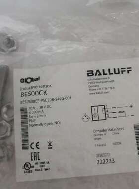 BALLUFF/巴鲁夫BES00CK BES M08EE-P