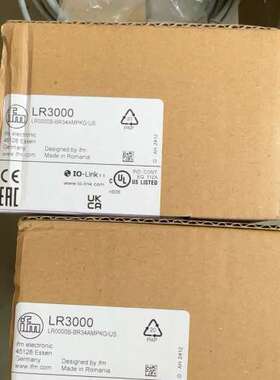 正品易福门LR3000液位传感器，现有两盒，未拆封。
