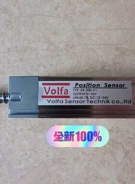 Volfa位移传感器KR-200-V1，输0-10V，