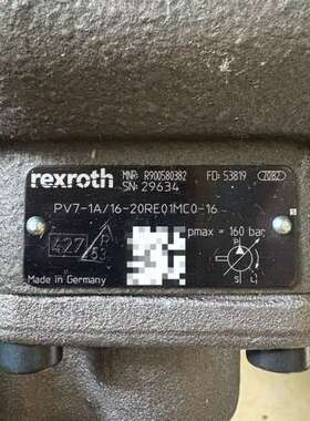 力士乐叶片泵R900580382 PV7-1A/16-20R