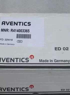 AVENTICS安沃驰电气比例阀R414003365 现