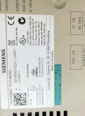 TP177A触摸屏+6AV6+642-0AA11-0A