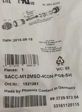 SACC-M12MSD-4CON-PG9-SH