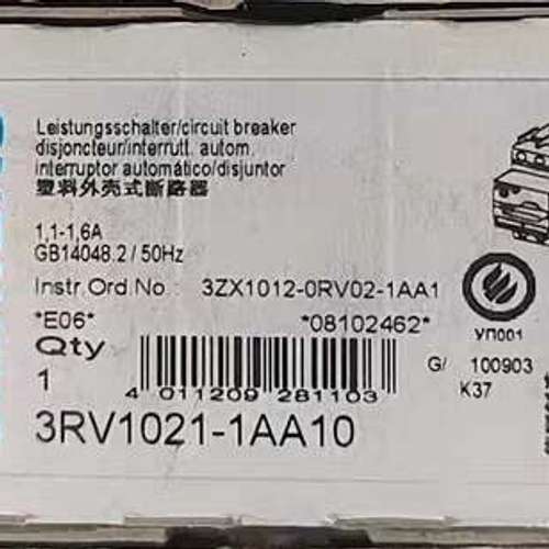 3RV1021-1AA10 正品 标价