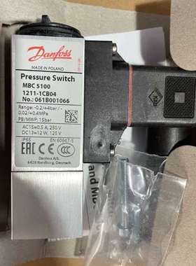 丹佛斯压力开关061B001066原厂可议价