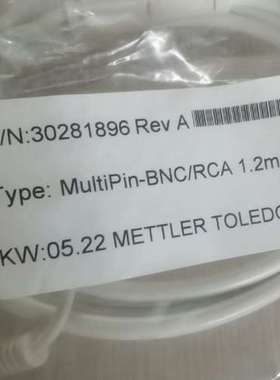 METTLER梅特勒MultiPin-BNC/RCA 1.2