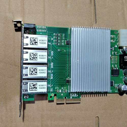 PCIe x4 四口千兆POE网卡，型号I350-4RJ45,电子/电工,其它,淘宝优惠券,粉丝福利购,淘宝优惠卷