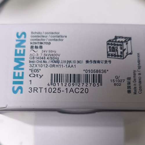 3RT1025-1AC20 正品 标价