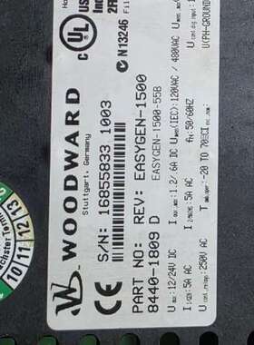 伍德沃德 EASYGEN-1500多功能继电器，型号8440