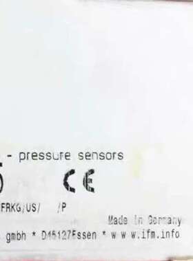 IFM MO0695 易福门压力传感器
