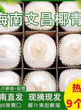 鲜榨椰汁海南椰青薄利多销