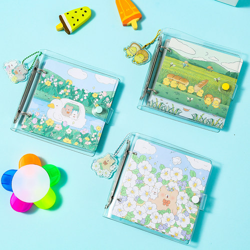 卡通10x10活页明星收纳册