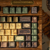 魔法草药学键帽不现实商店魔法系列复复古