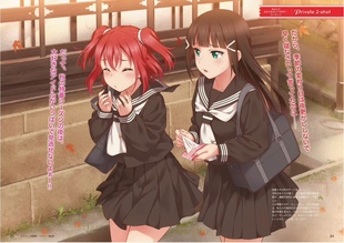 LoveLive Sunshine 高海千歌 Aqours 秋季校服水手服 cosplay