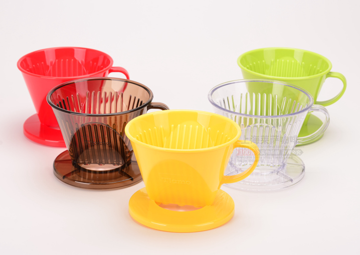 三孔滴滤人份5色可选咖啡