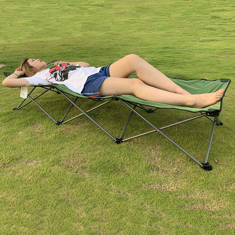 營樂午睡床便攜折疊床速開單人床