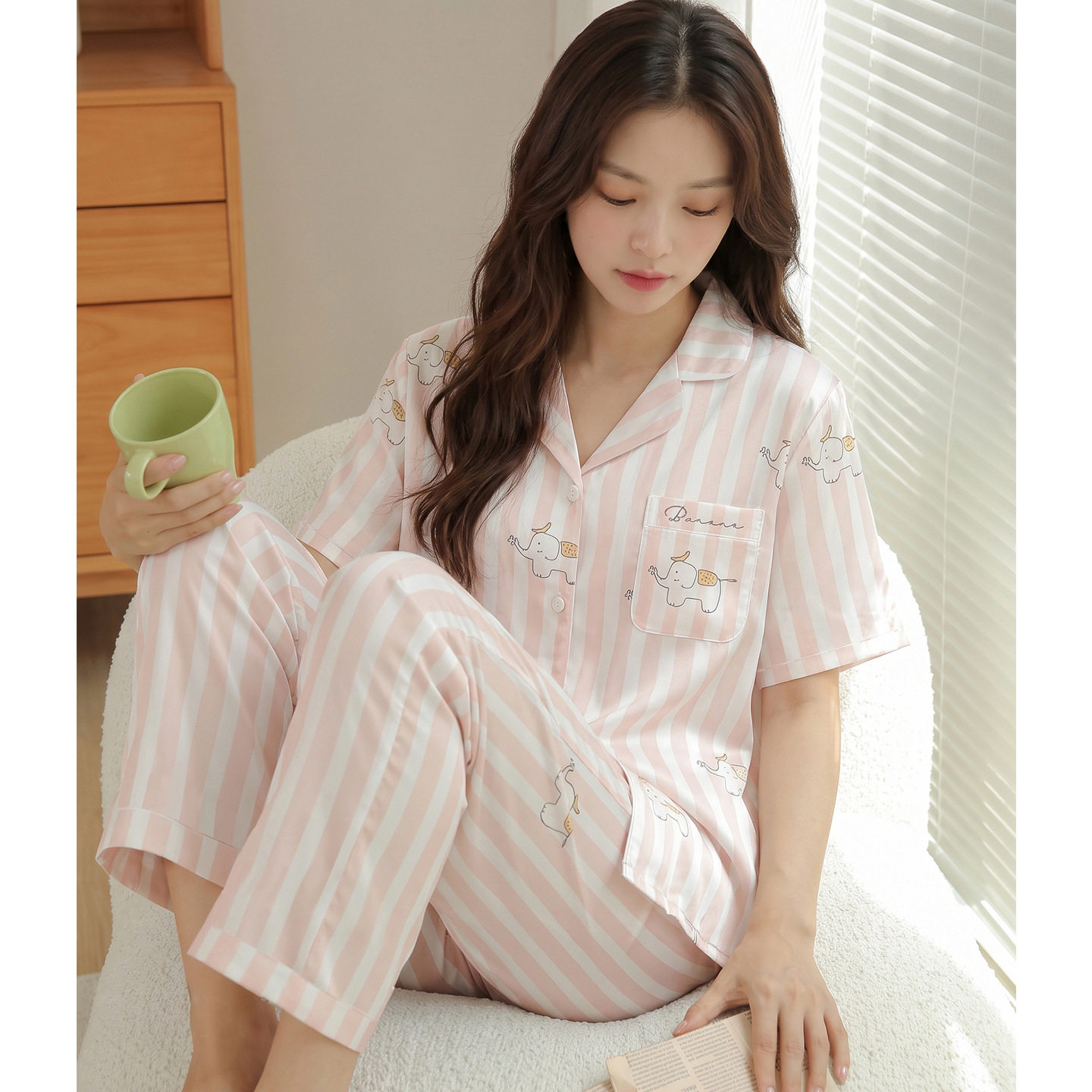 Dianesally女士睡衣家居服套装