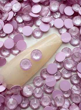 施家水晶奥地利华子钻2088平底钻美甲DIY饰品贴钻L167i马卡龙粉