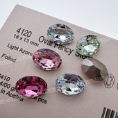 施家水晶4120尖底鸽子蛋华子钻椭圆手工饰品DIY吊坠配钻 13MM