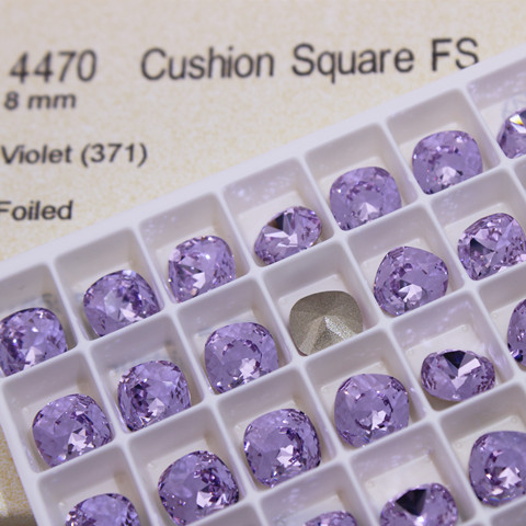 奥地利4470肥方施家华子美甲饰品