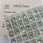 施家水钻1088尖底圆形奥钻SS39贵橄榄238堆钻球美甲饰品粘钻DIY钻