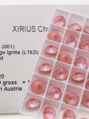 施家水钻L162I尖底圆形钻美甲钻