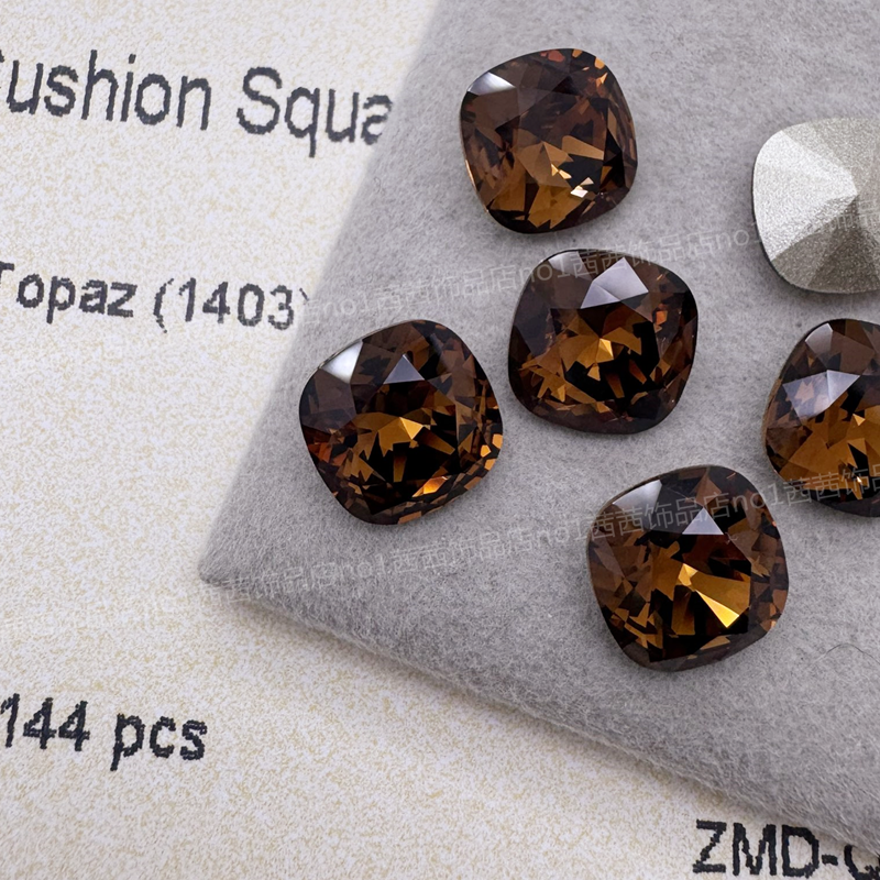 施钻4470尖底肥方1403美甲饰品钻