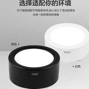 雷士led明装筒灯走廊过道超薄款服装店吸顶筒灯NLED9484M6W12W15W