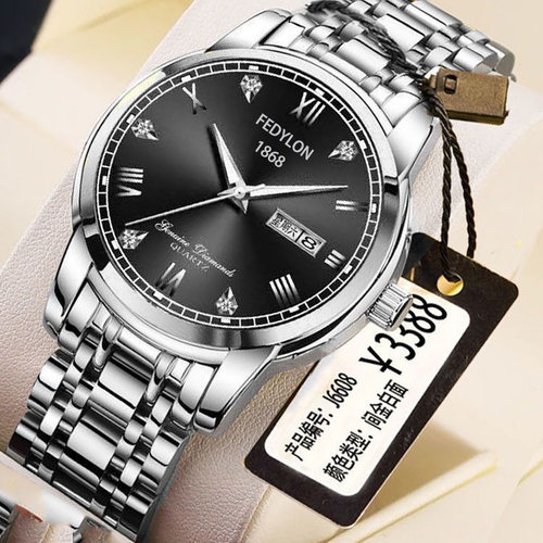 男士手表佛蒂仑镂空夜光全自动