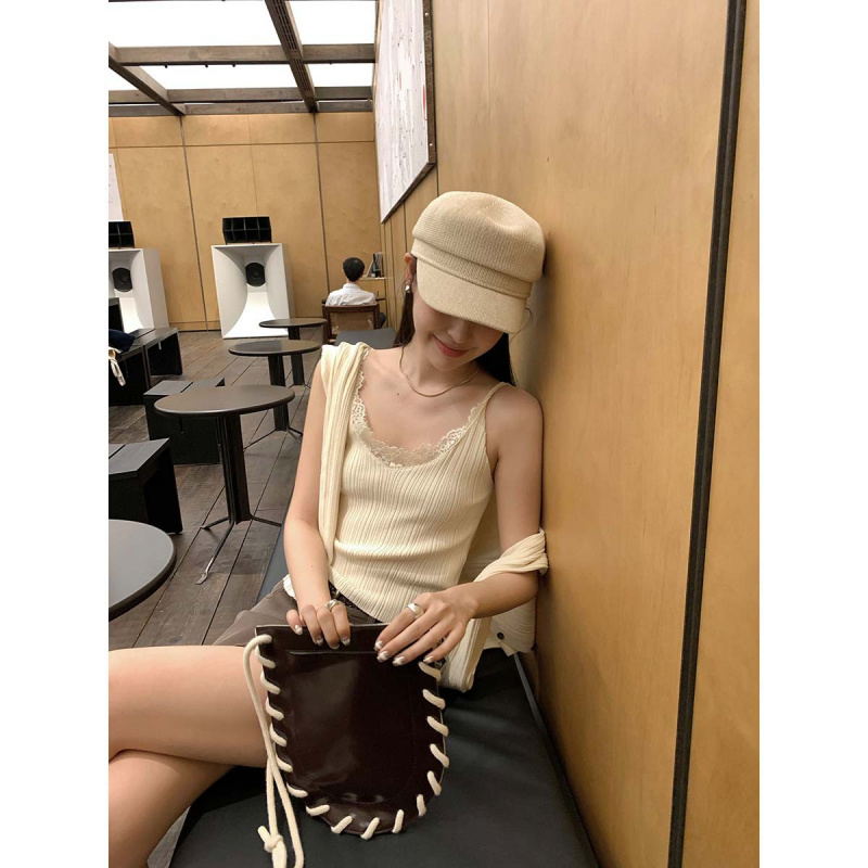 趋梦DT甜妹蕾丝吊带背心