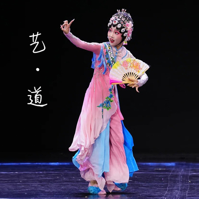 艺道演出服女赤伶舞蹈服古典舞表演服桃李杯俏花旦京剧豫剧戏曲服