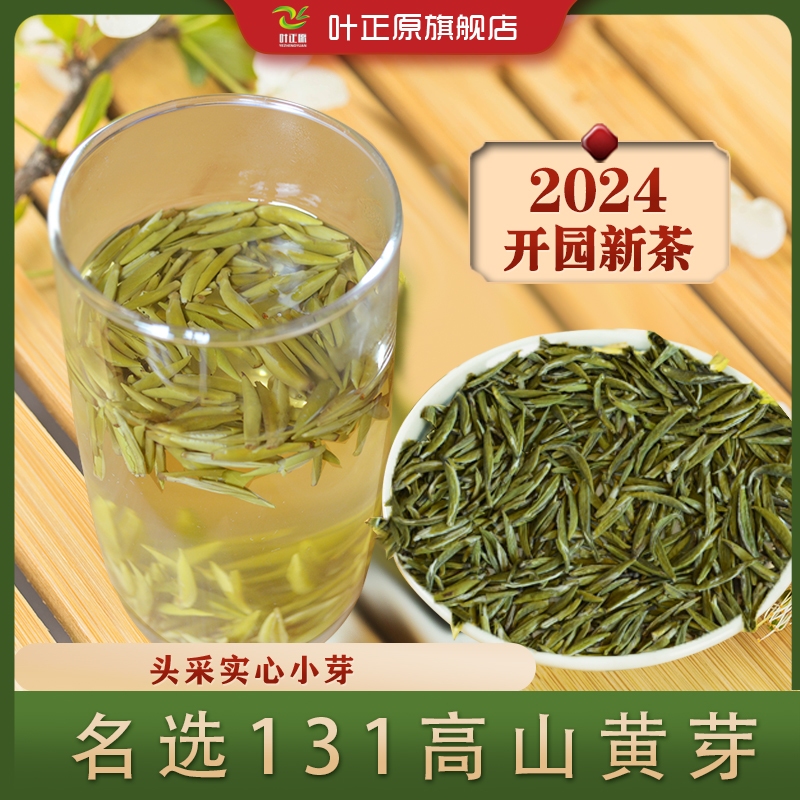 2024新茶蒙顶黄芽100克 蒙顶山头采黄芽特级黄茶