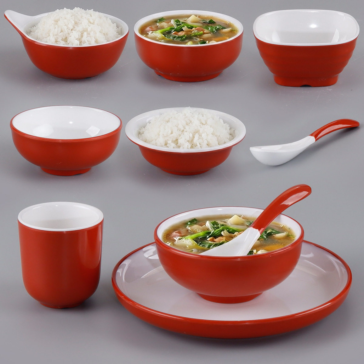 密胺餐具高级感摆台调味蘸料碟