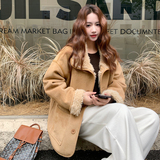 2025冬新款两面穿皮毛一体保暖外套13201-P205-K298，女装皮草，2C013